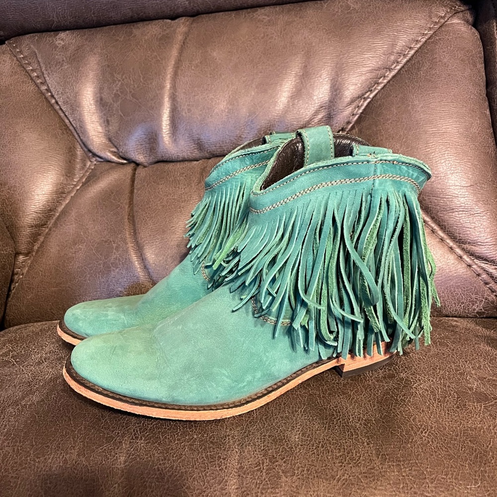 Liberty Black Fringe Boots